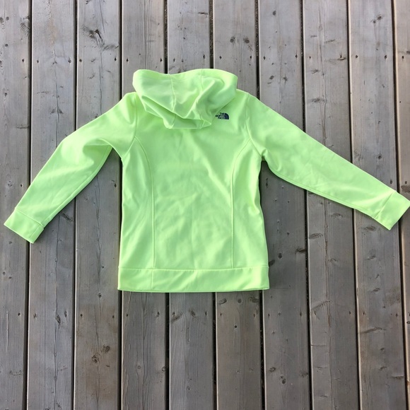 The North Face Yellow and Purple Hoodie Medium - Picture 4 of 4